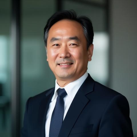 新進気鋭のコンサルタント田中和樹のポートレート